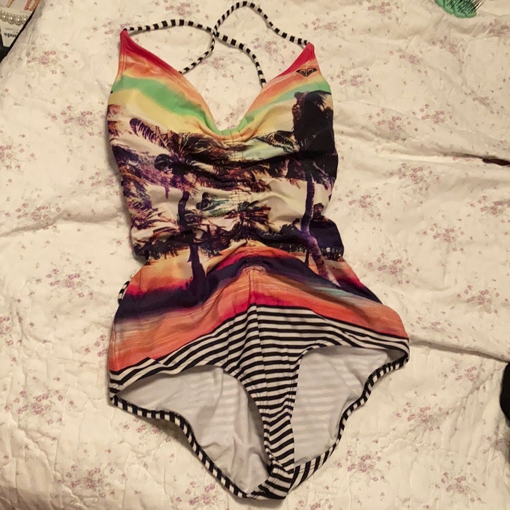 Roxy Sunset Stripe swimsuit